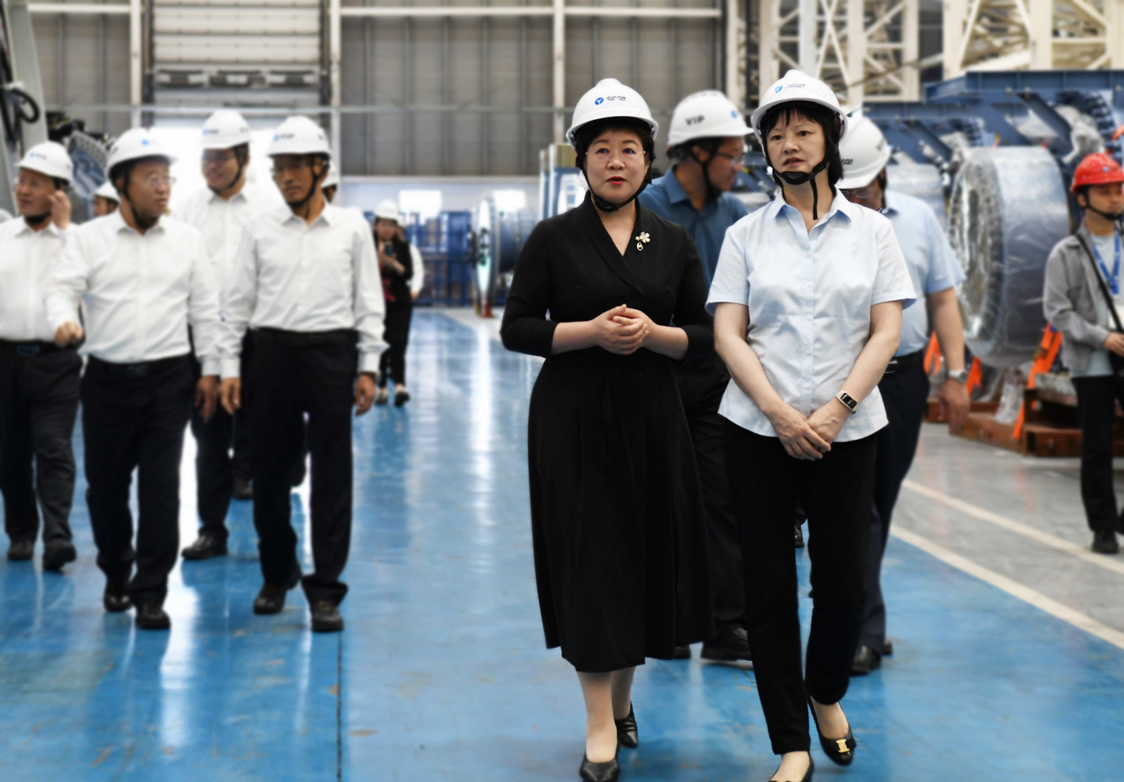 阿拉善盟盟委书记黄雅丽前往云顶集团股份考察调研